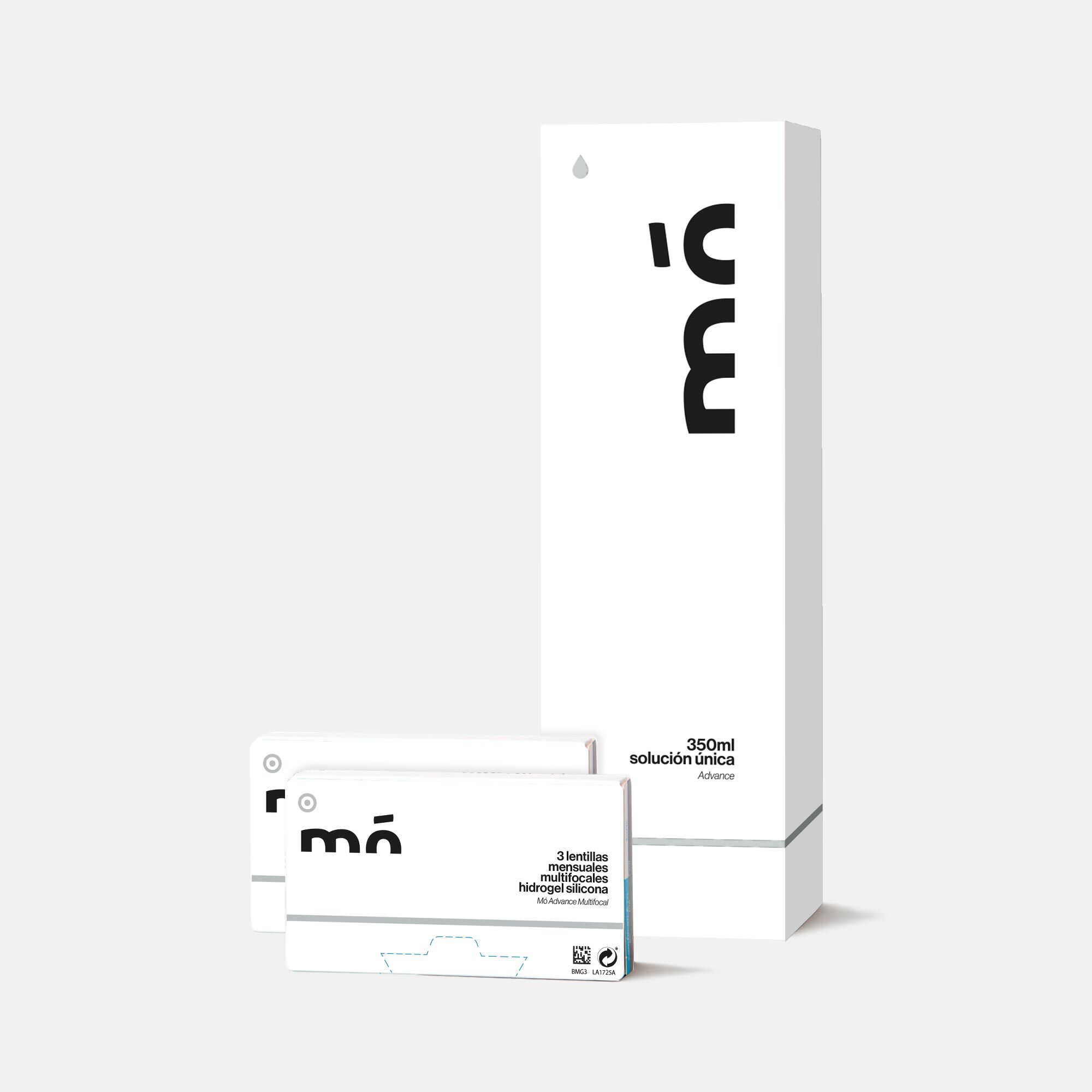 Lot 3 MOIS MO ADVANCE Silicone multifocale-ADVANCE