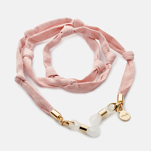 Cordon NUDOS ROSA