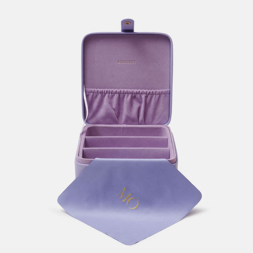 Travel CASE Bouquet violet