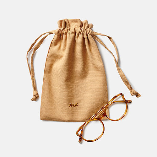 ETUI SACCULE TELA MARRON