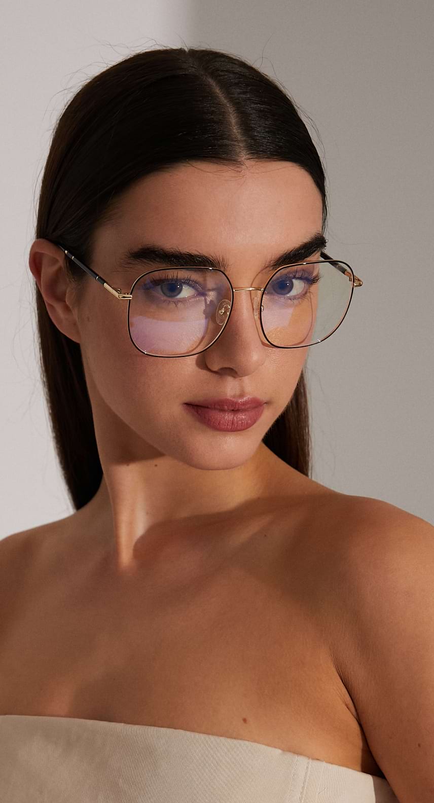 A x SPSM-Chica avec les lunettes de la collection