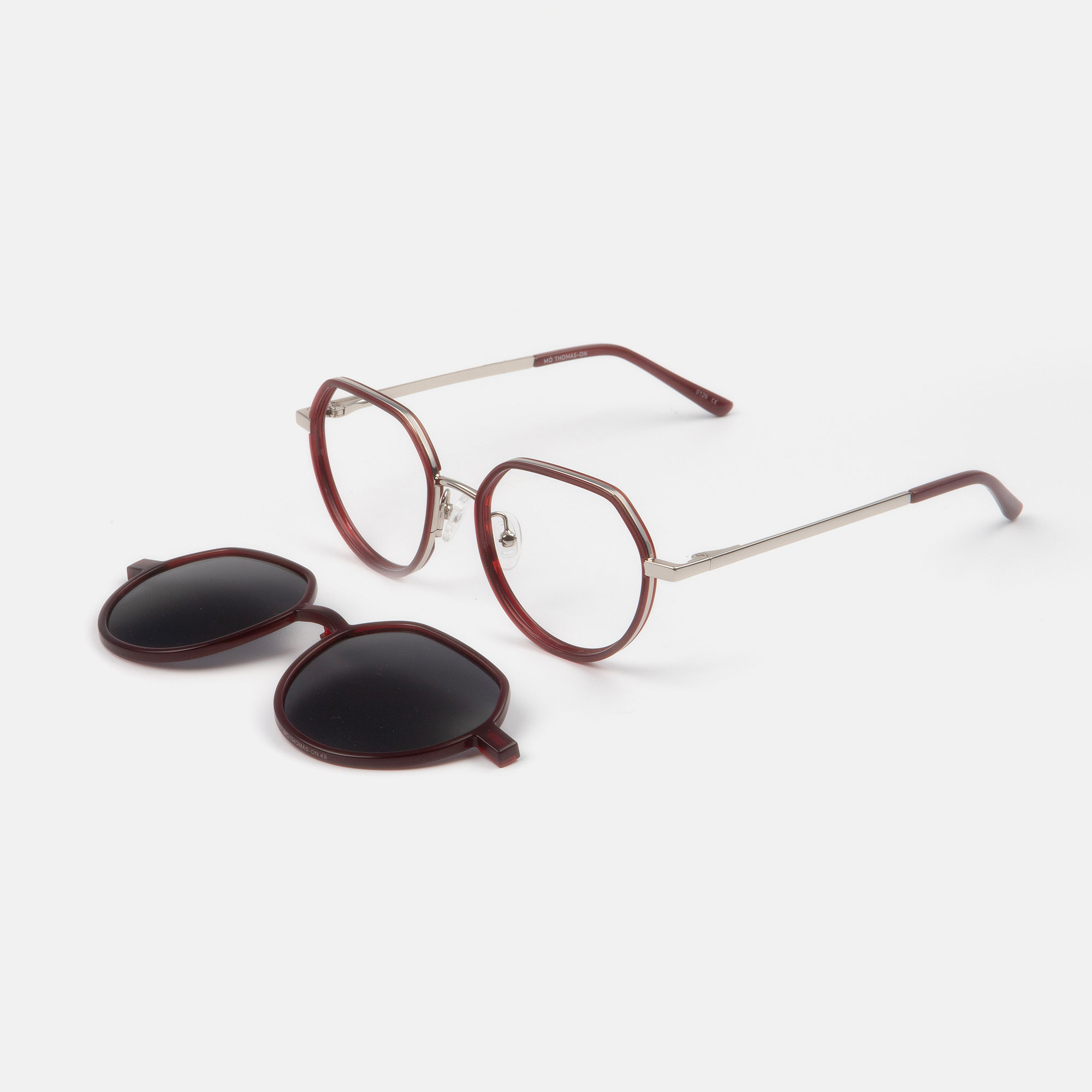 He THOMAS-ON, burgundy/silver, large image number 0