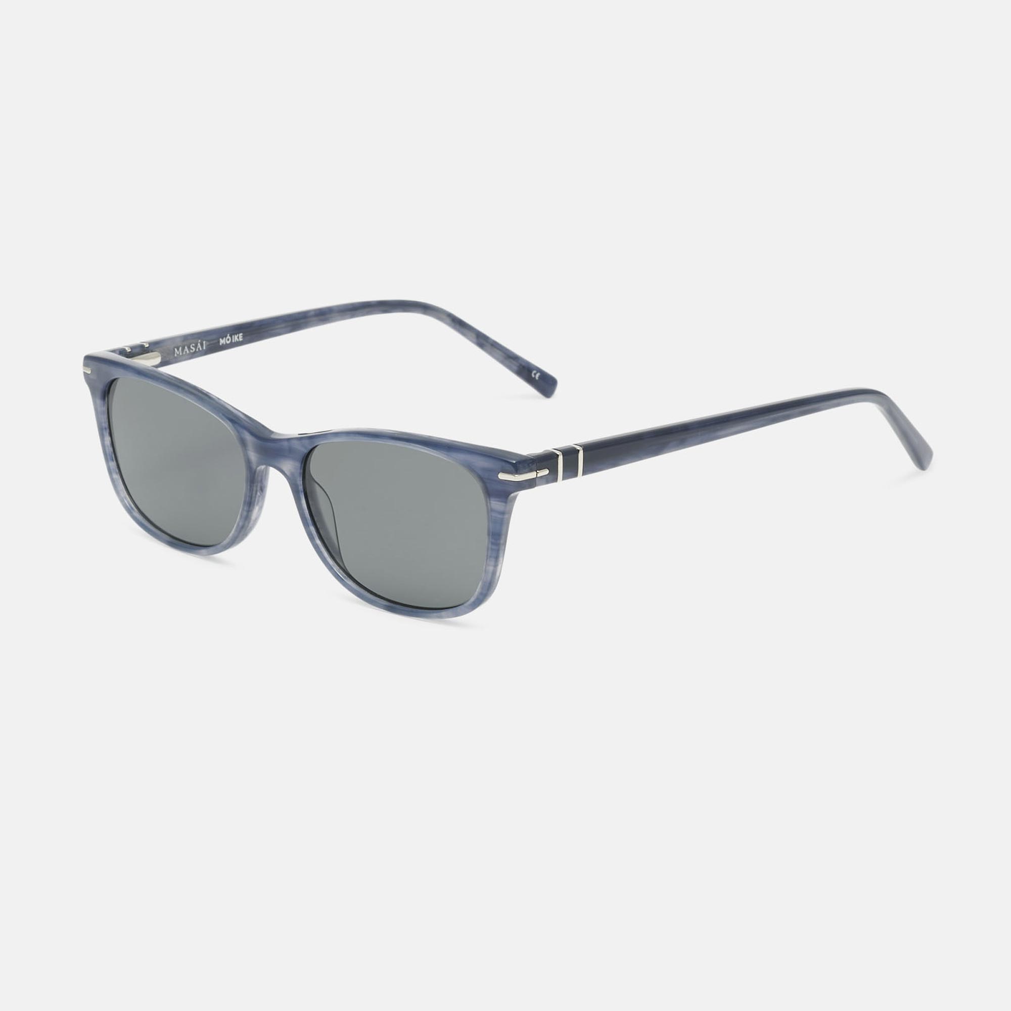 IKE SUN, veined blue, large image number 1