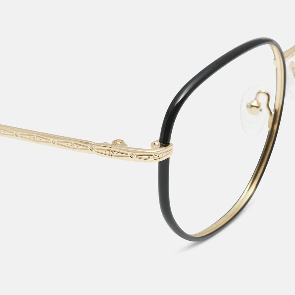 Black MALIK, Ó/gold, large image number 2