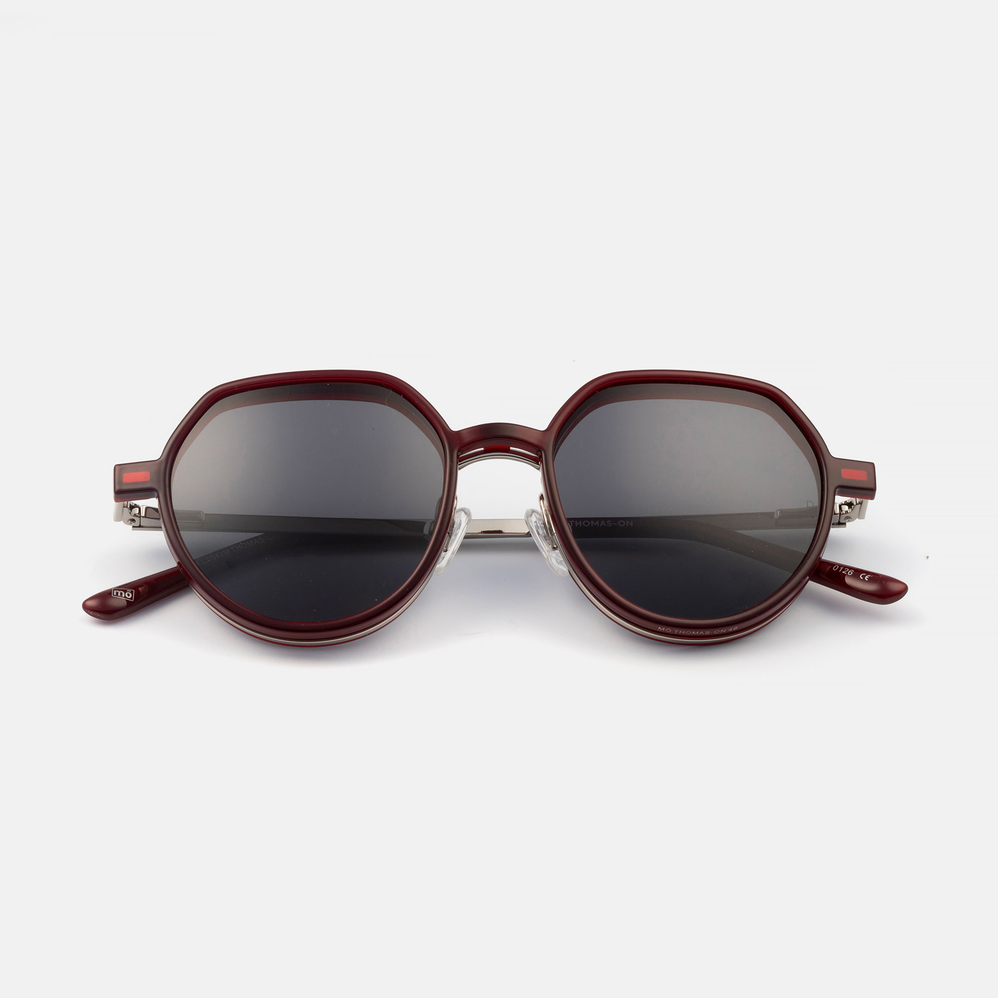 He THOMAS-ON, burgundy/silver, large image number 2