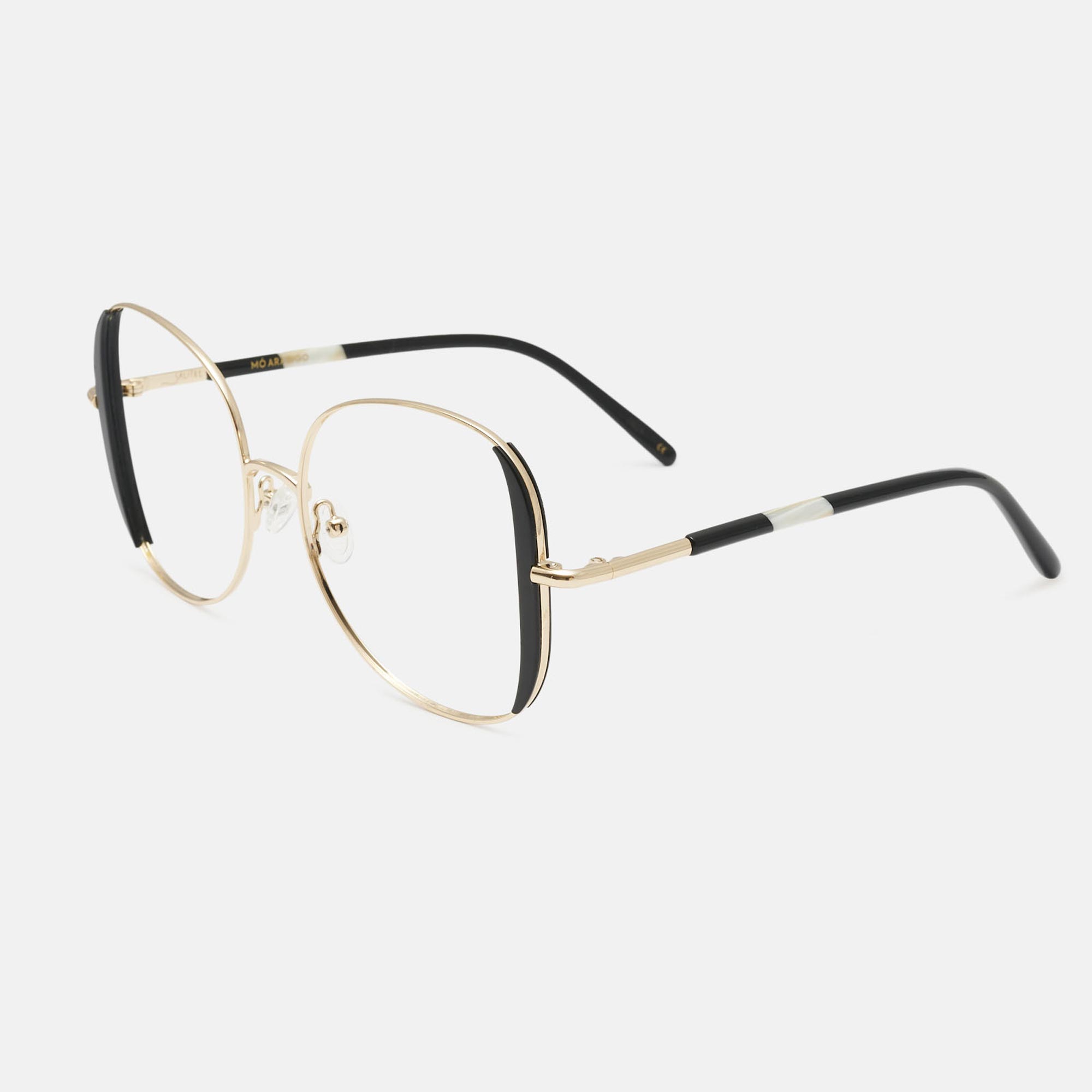 Black ARABIGO, black/gold, large image number 1