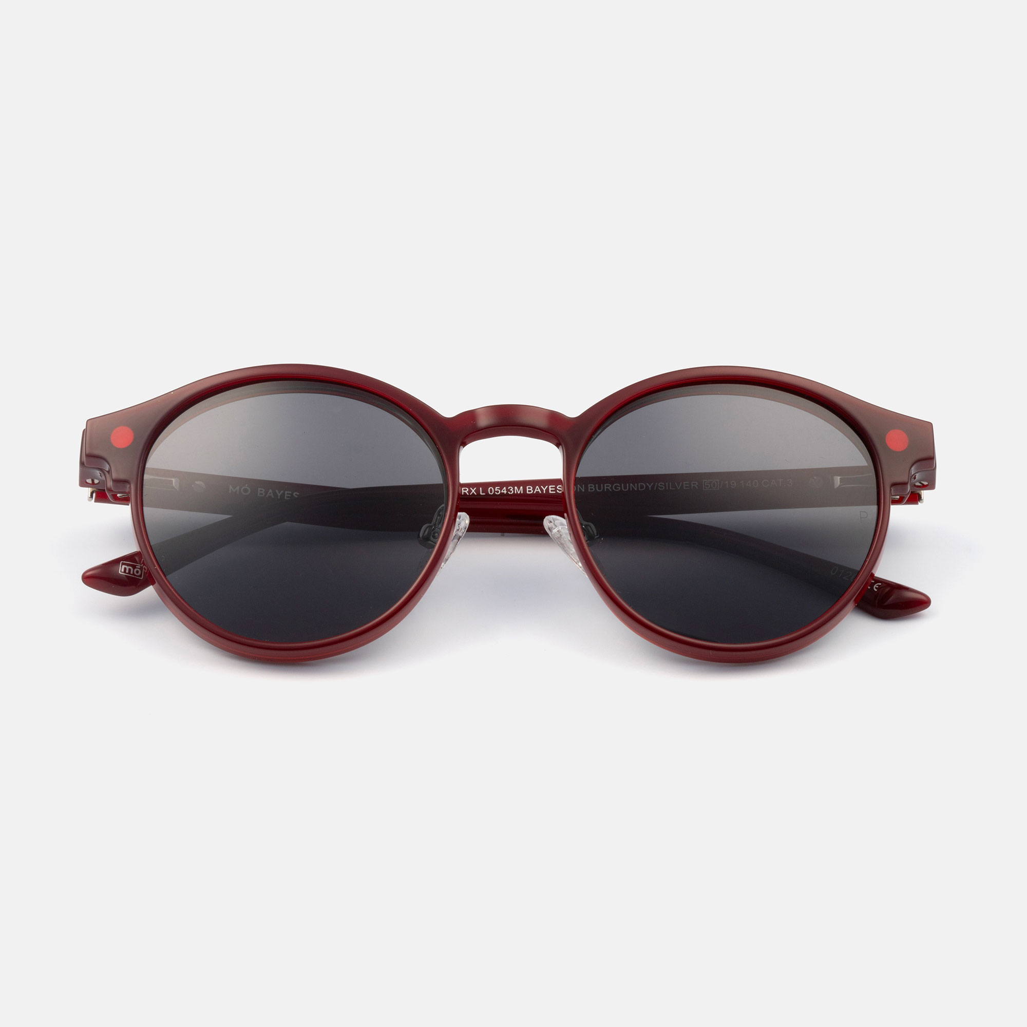 He BAYES-ON, burgundy/silver, large image number 2