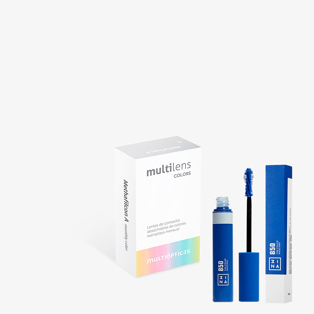 Lot multilens couleur x the mascara bleu électrique, large image number 0