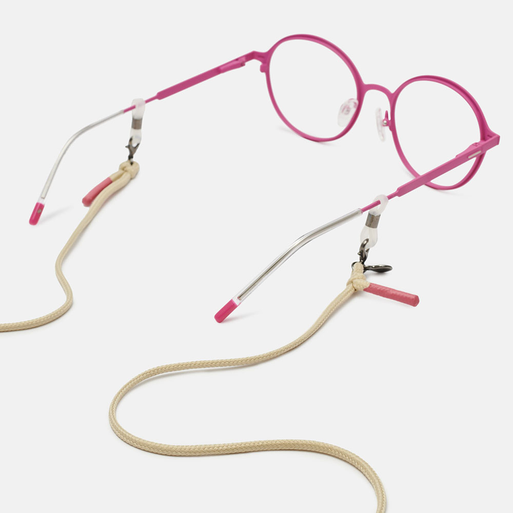 Cordon FLLOW BEIGE ET ROSA, large image number 1